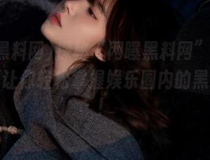 探秘“网曝黑料网”：这里的资源让你轻松掌握娱乐圈内的黑料真相！