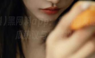 黑网料app：集结网友眼中的吃瓜热议与真实故事